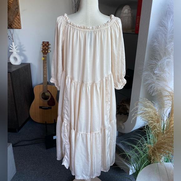 Raquel Allegra Antoinette Babydoll Dress jens pirate booty coquette free people - Picture 6 of 15